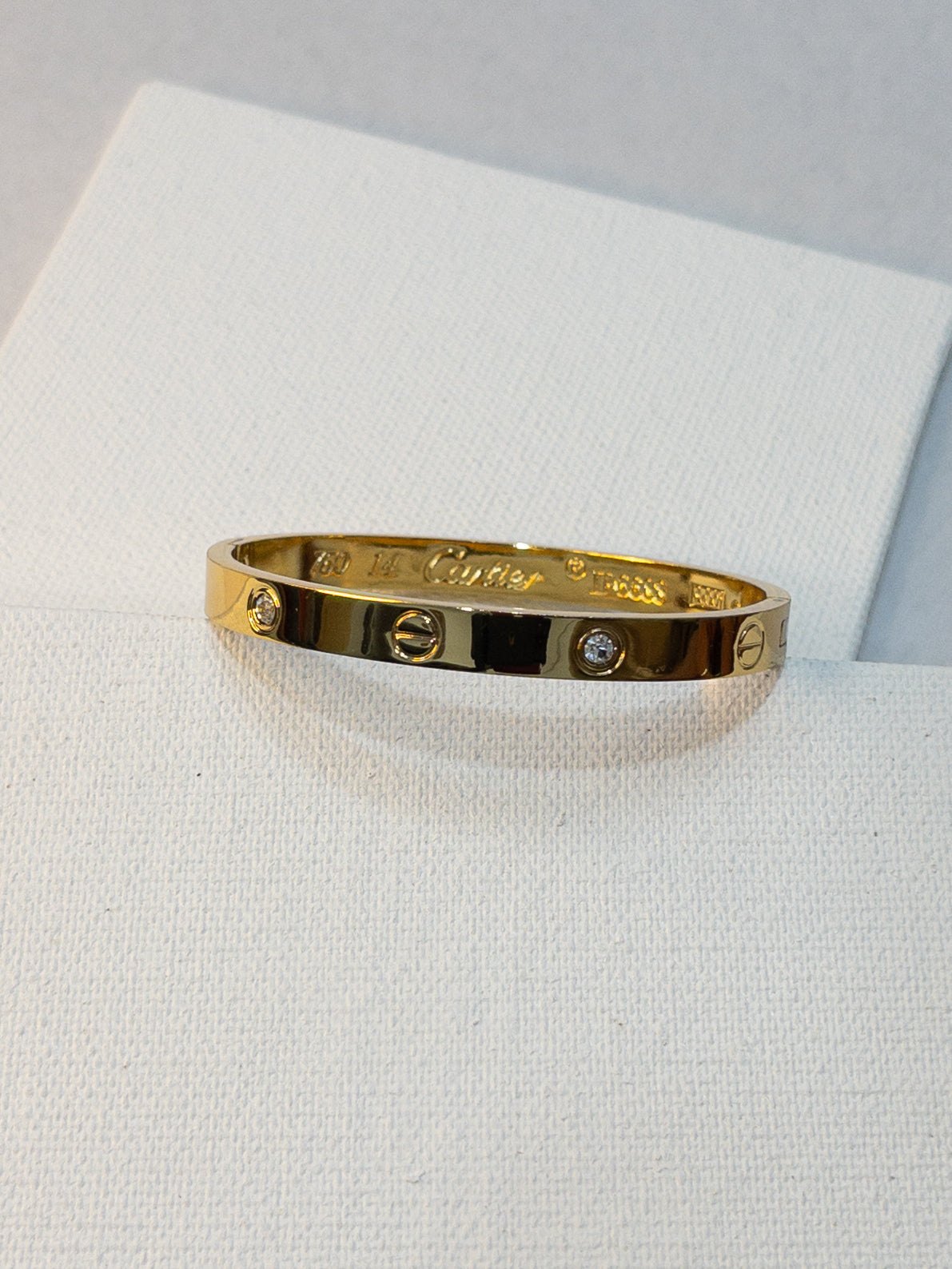 Cartier Half diamond Bracelet