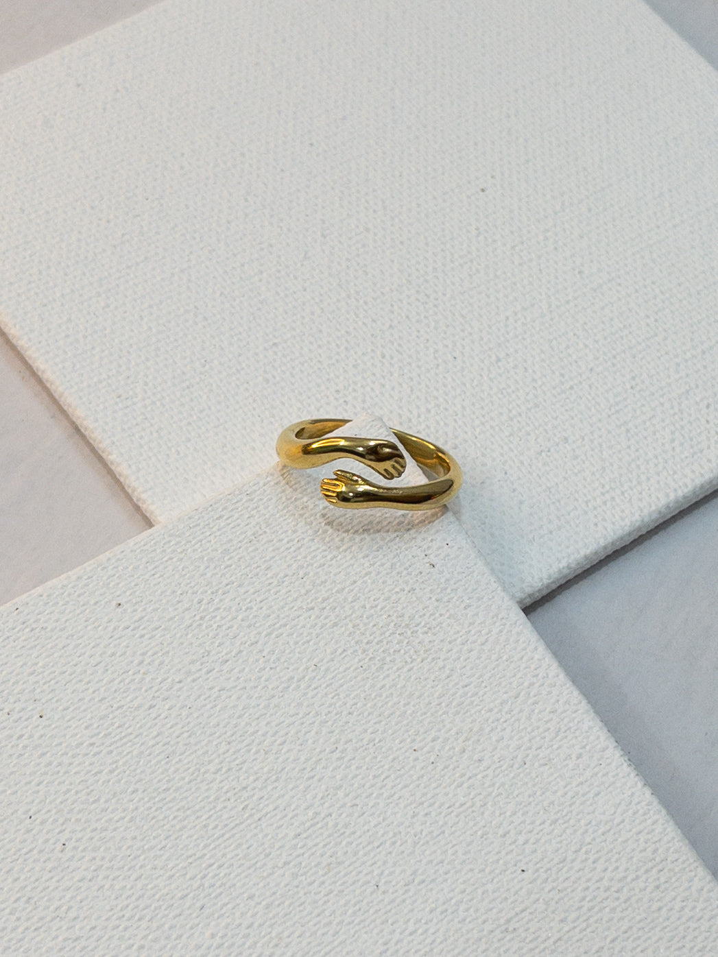 Hugging Hands Ring