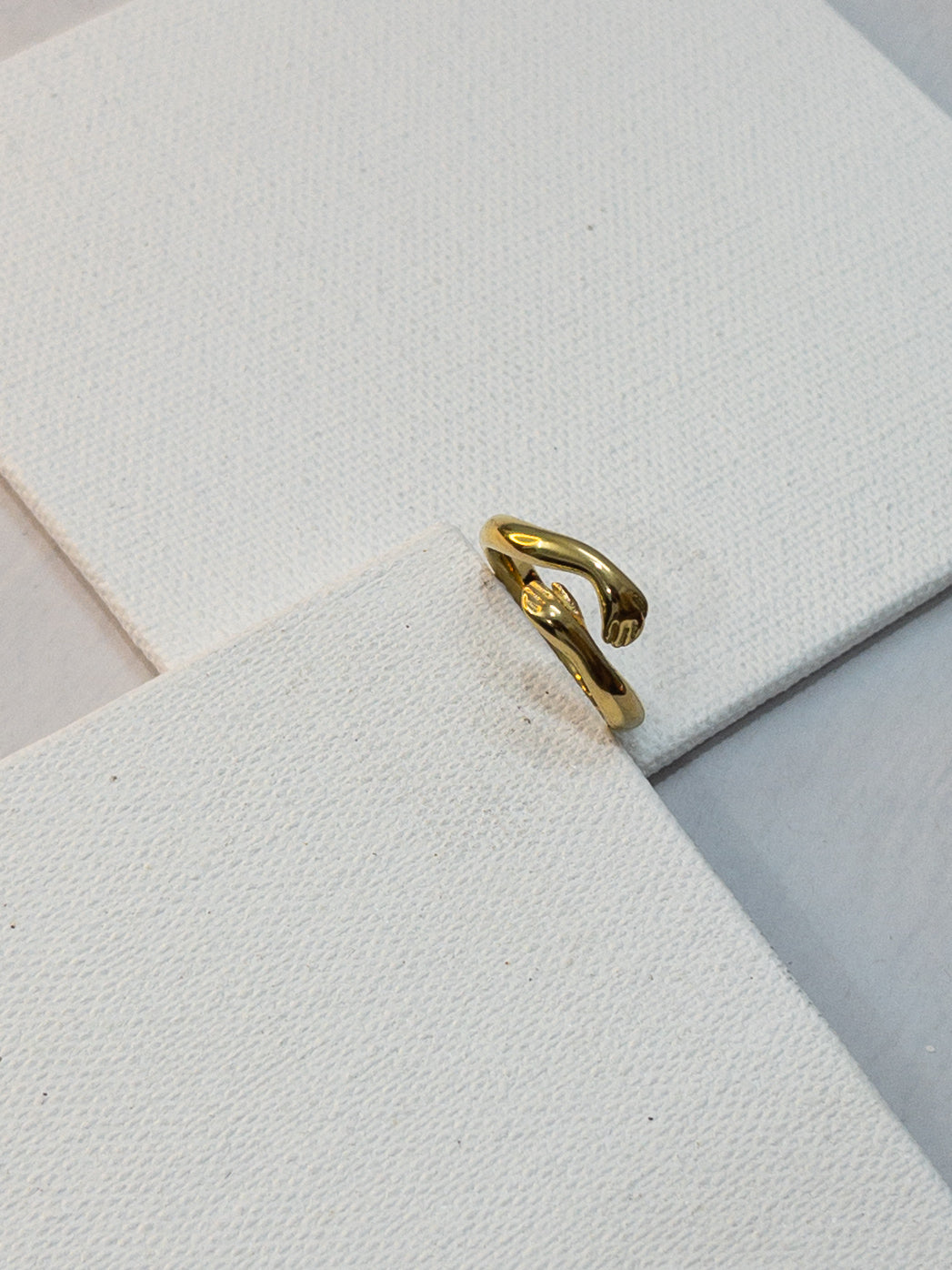 Hugging Hands Ring
