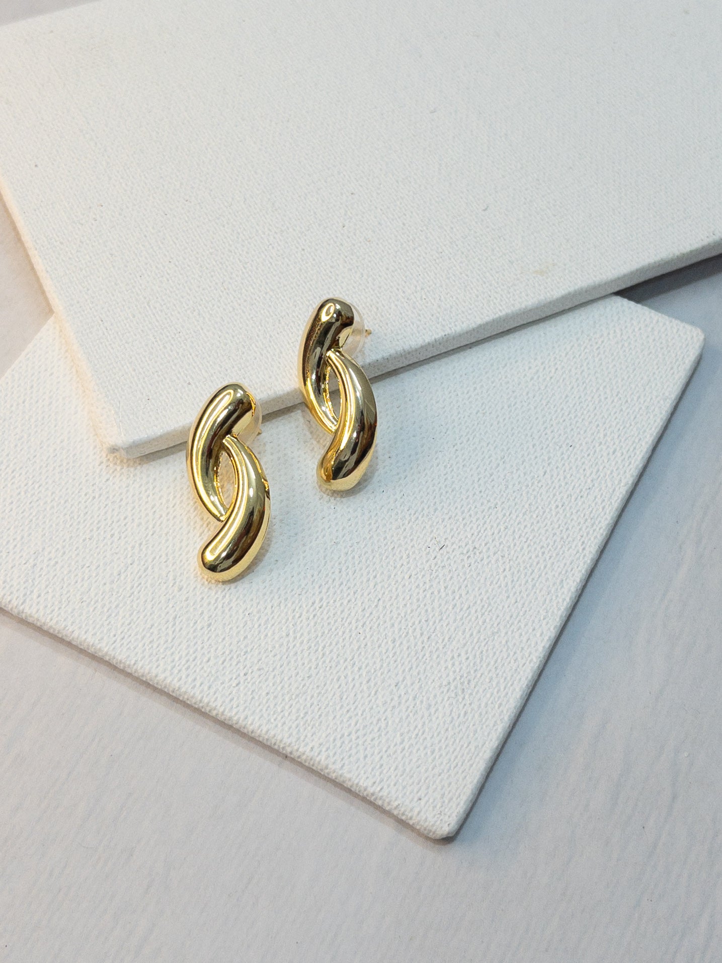 Twisted Drop Earrings