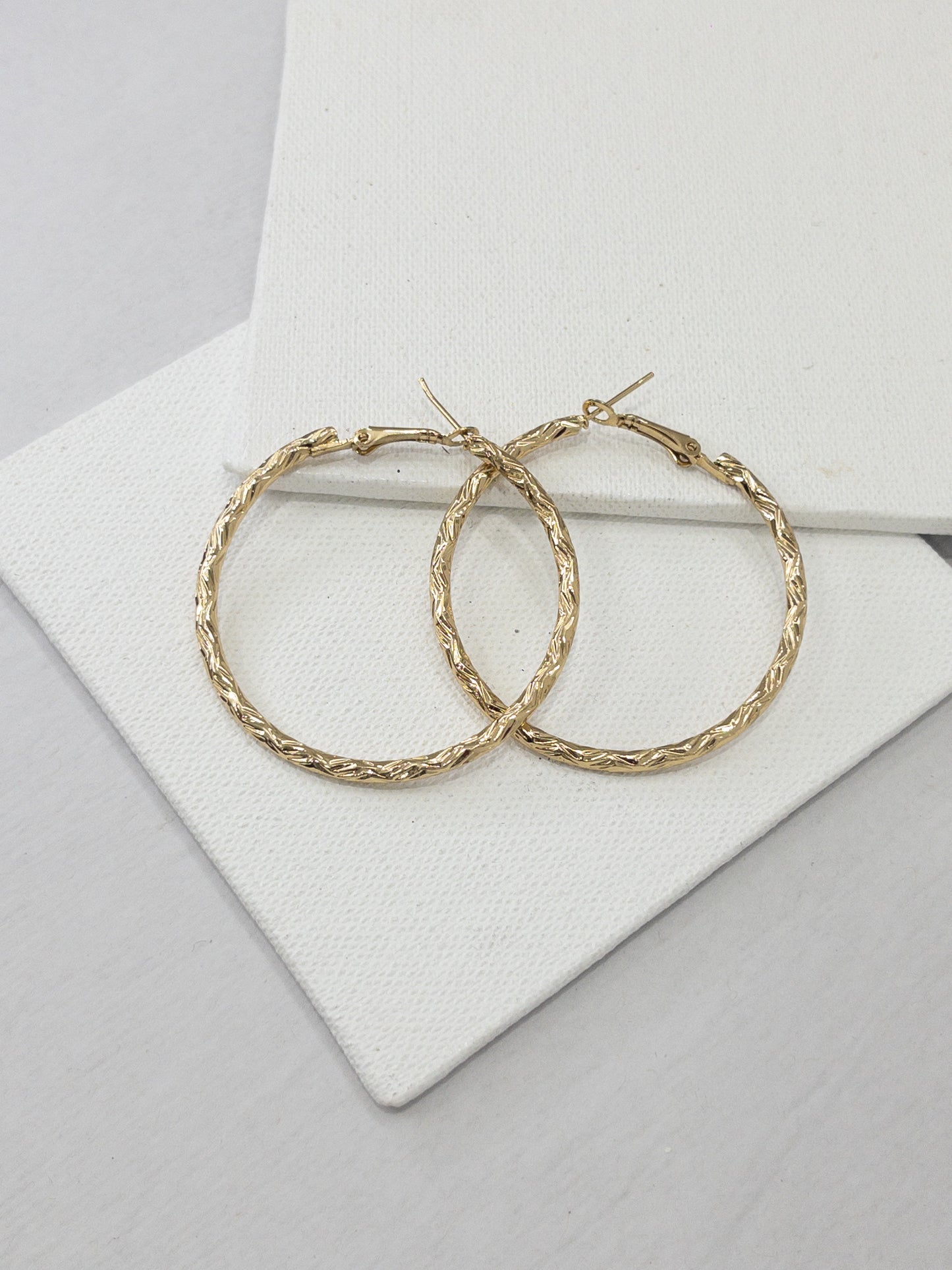 All day round Hoop Earrings