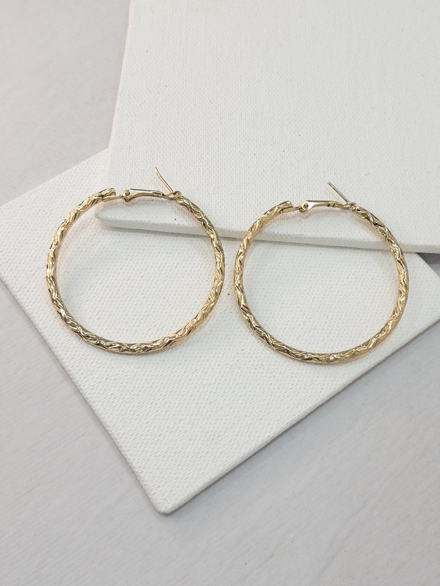 All day round Hoop Earrings