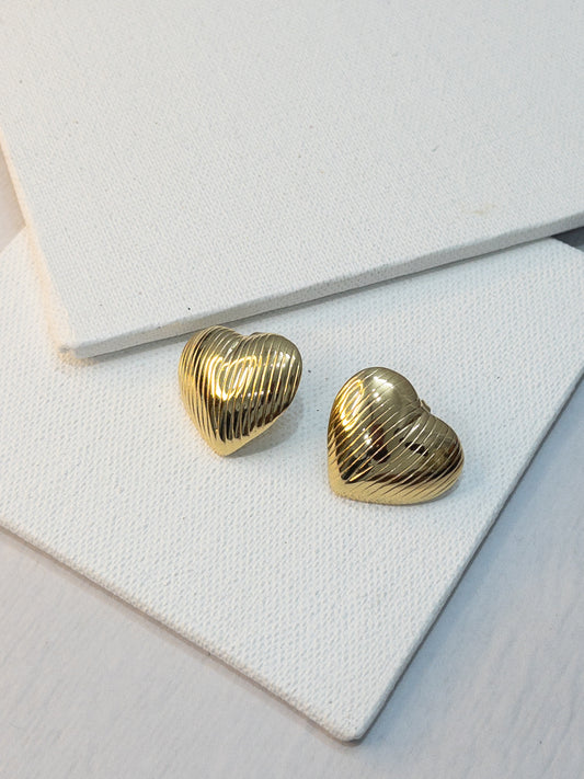 Rumble Heart Earrings