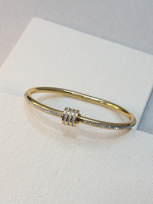 Zircon Diamond cuff Bracelet