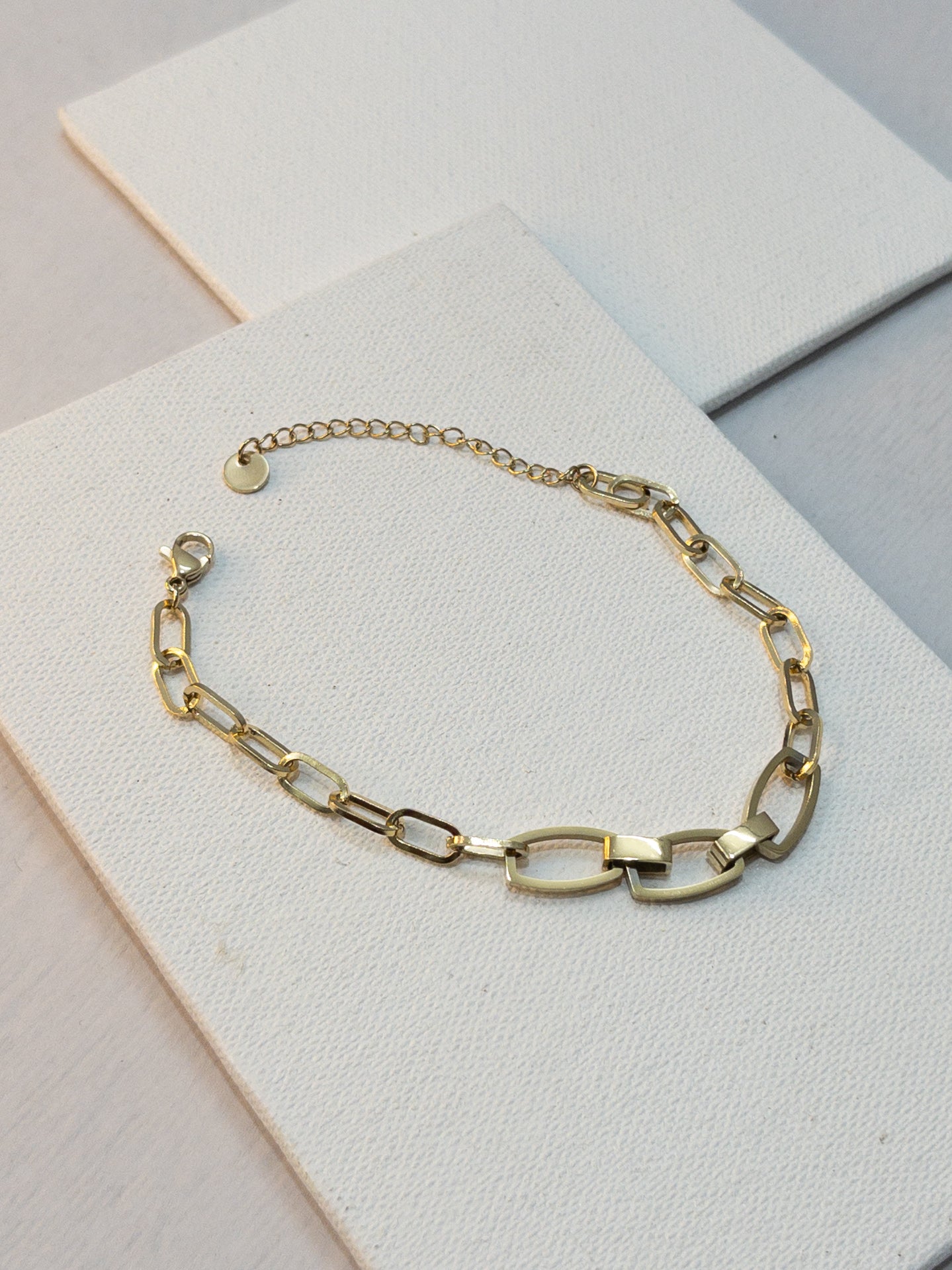 Interlocking Charm Bracelet