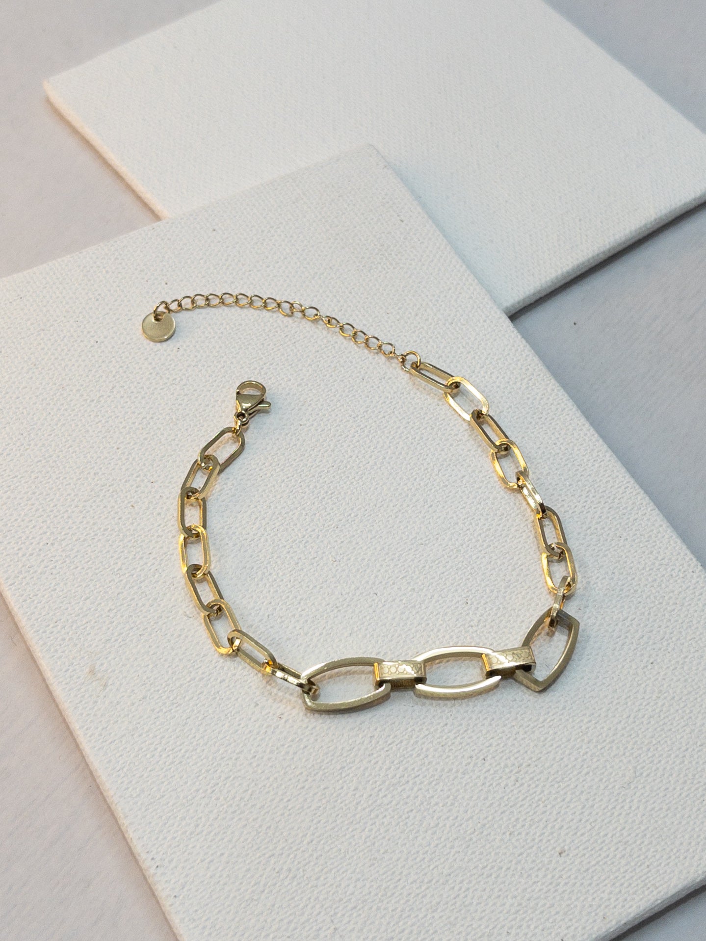 Interlocking Charm Bracelet