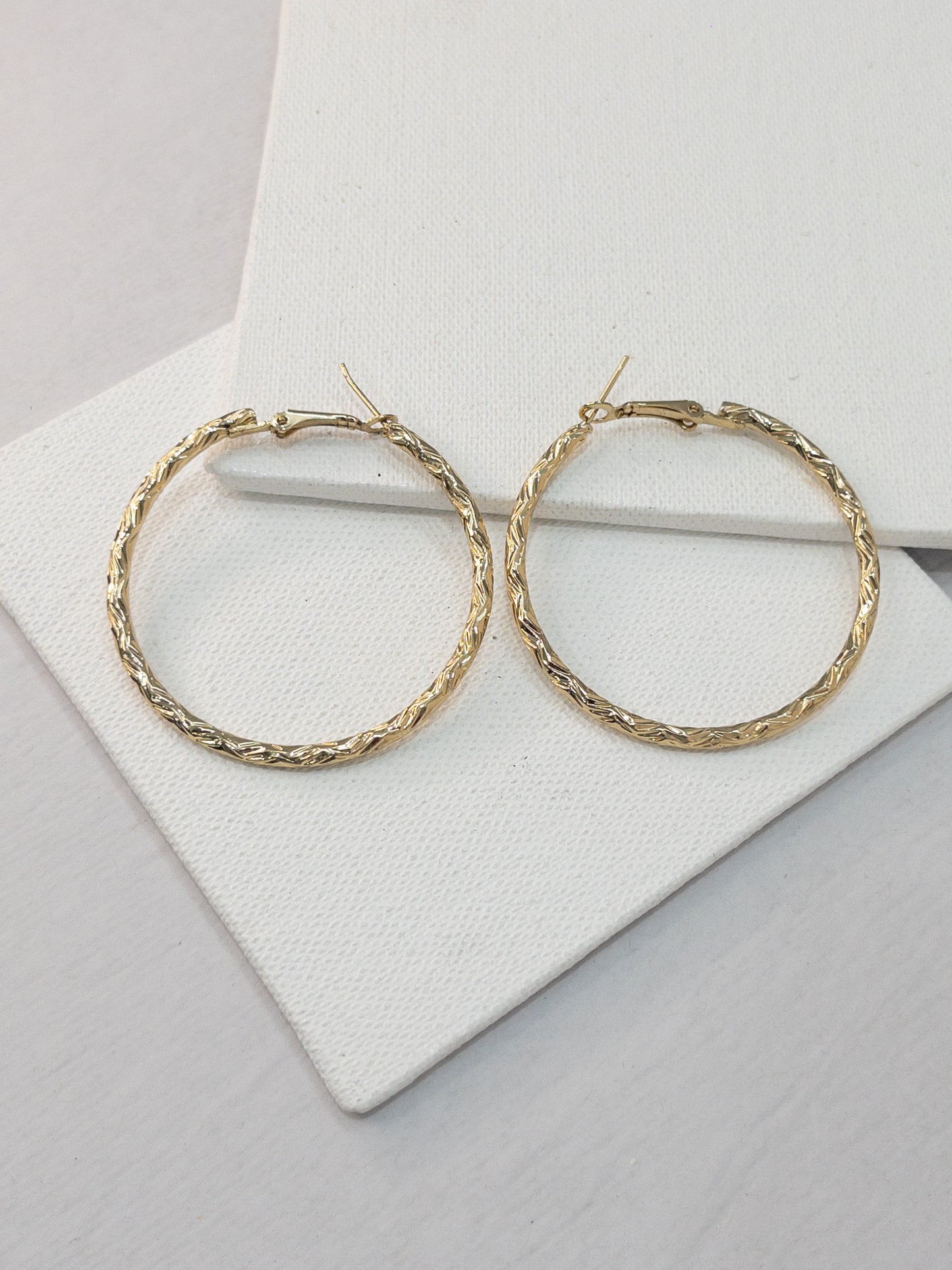 All day round Hoop Earrings